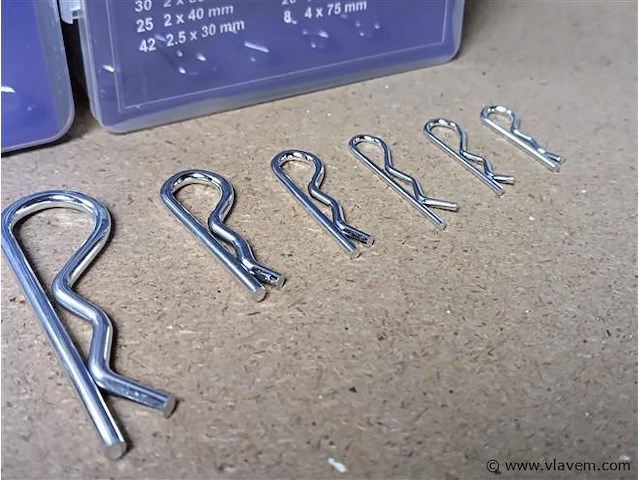 Borgclips en borgverenset 228 delig - afbeelding 4 van  15