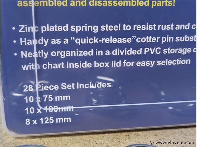 Borgclips en borgverenset 228 delig - afbeelding 12 van  15