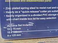 Borgclips en borgverenset 228 delig - afbeelding 12 van  15