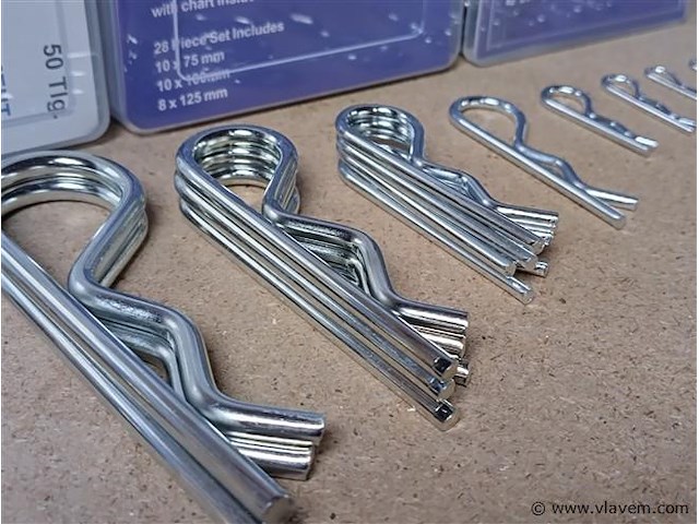 Borgclips en borgverenset 228 delig - afbeelding 15 van  15