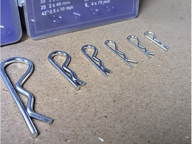 Borgclips en borgverenset 228 delig - afbeelding 10 van  15