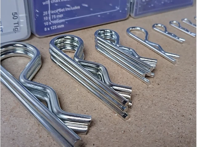 Borgclips en borgverenset 228 delig - afbeelding 10 van  15