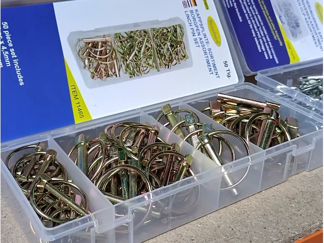 Borgclips en borgverenset 228 delig - afbeelding 14 van  15