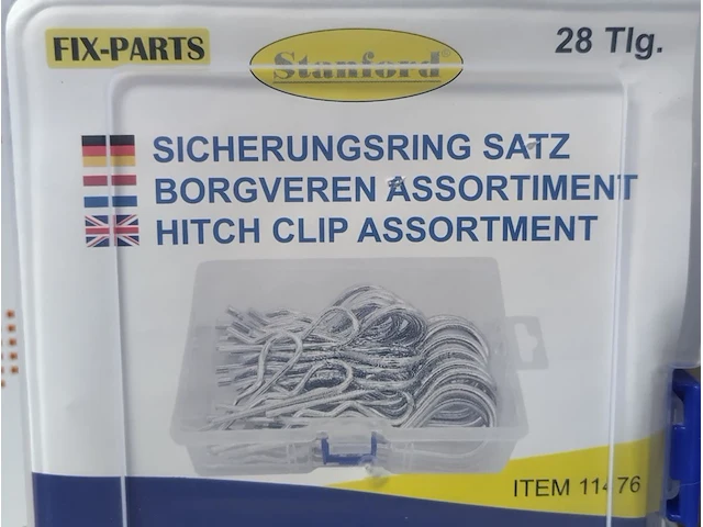Borgclips en borgverenset 228 delig - afbeelding 14 van  15