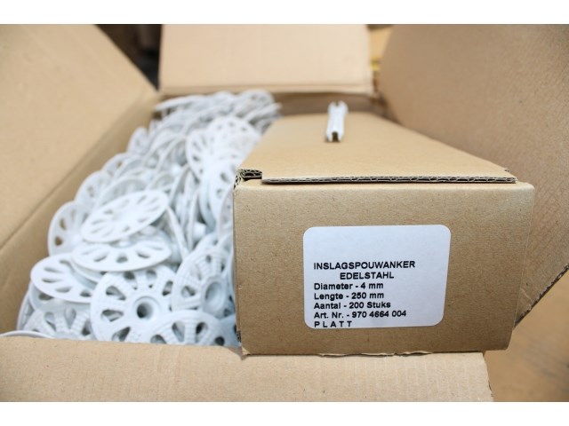 Borgh combifix lijm rvs a4 8x160/250 isolatie 82-10 (200 st) - afbeelding 3 van  3