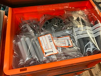 Borgh gereedschapskoffer met inhoud (15x) - afbeelding 2 van  13