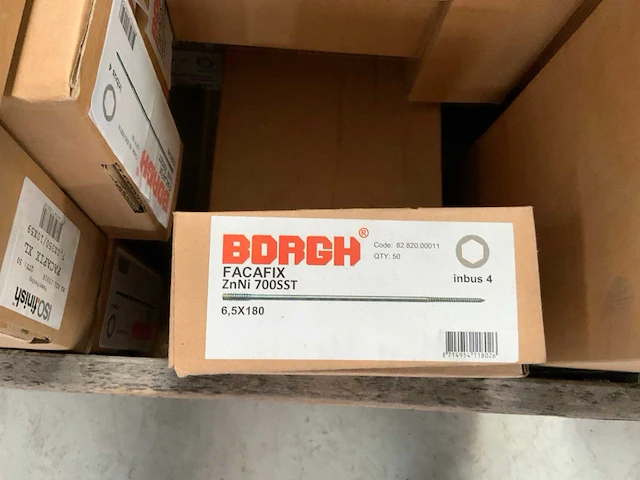 Borgh, iso finish facafix partij bevestigingsmateriaal - afbeelding 5 van  8