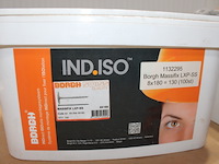 Borgh massifix lxp-ss 8x180 = 130 (100 st) + borgh massifix lxp-ss 8x140 = 90 (200 st) - afbeelding 1 van  3