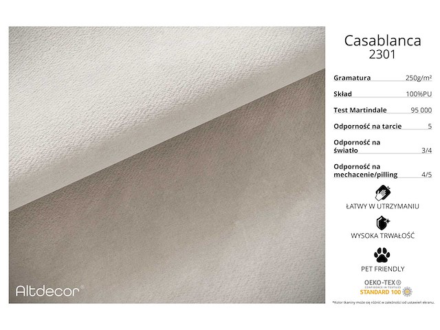 Borstbed 180 x 200 - beige fluweel - afbeelding 4 van  5