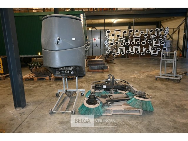 Borstel + opvangbak - afbeelding 1 van  7