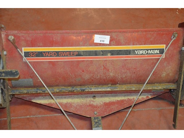 Borstelaanhangwagen yard-man 32'' yard sweep - afbeelding 6 van  9
