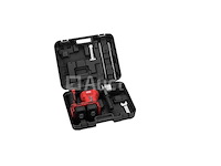 Borstelloze accuboormachine met 2 x 4 ah batterijen + kraft&dele-lader - afbeelding 2 van  4
