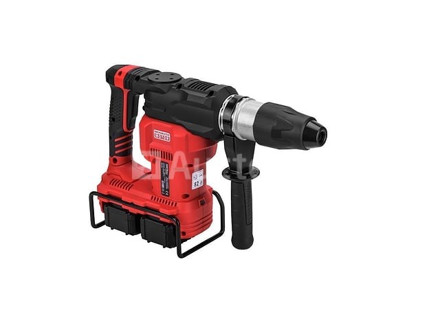 Borstelloze accuboormachine met 2 x 4 ah batterijen + kraft&dele-lader - afbeelding 3 van  4