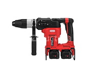 Borstelloze accuboormachine met 2 x 4 ah batterijen + kraft&dele-lader - afbeelding 4 van  4