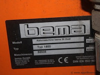 Borstelmachine bema 30 dual, serienummer 58935, 600 kg, ce-gemarkeerd, werking niet gekend - afbeelding 4 van  4