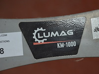 Borstelmachine met opvangbak en sneeuwschuif lumag km-1000 (2) - afbeelding 6 van  16