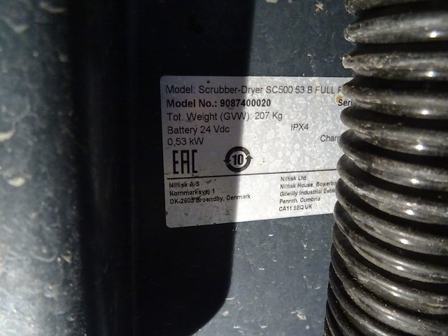 Borstelmachine nilfisk - afbeelding 6 van  8