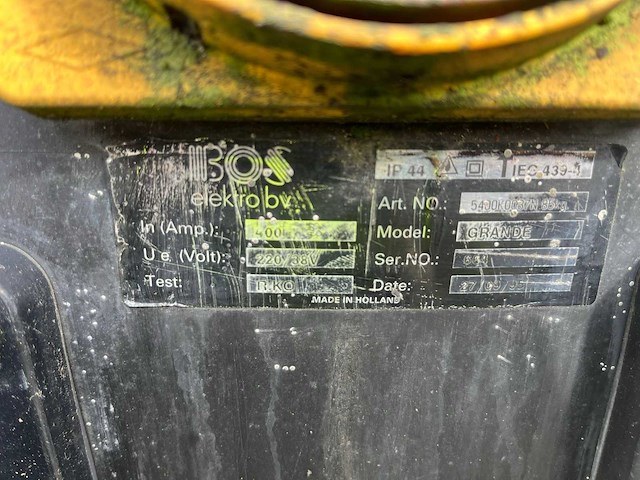 Bos stroomverdeelpaddestoel grande 400a electronica - afbeelding 4 van  6