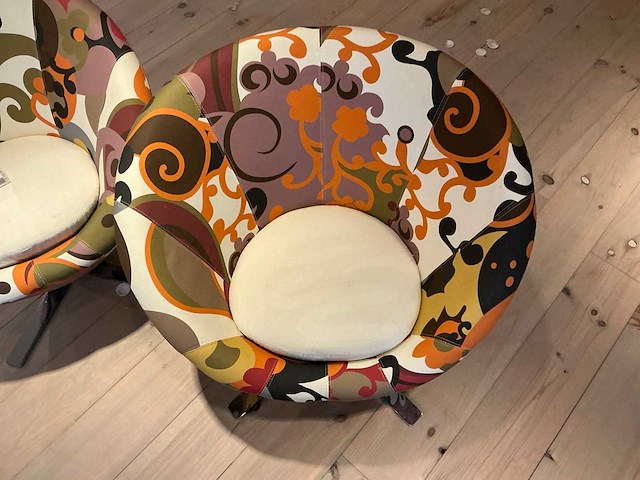 Bosal retro fauteuil (2x) - afbeelding 3 van  8