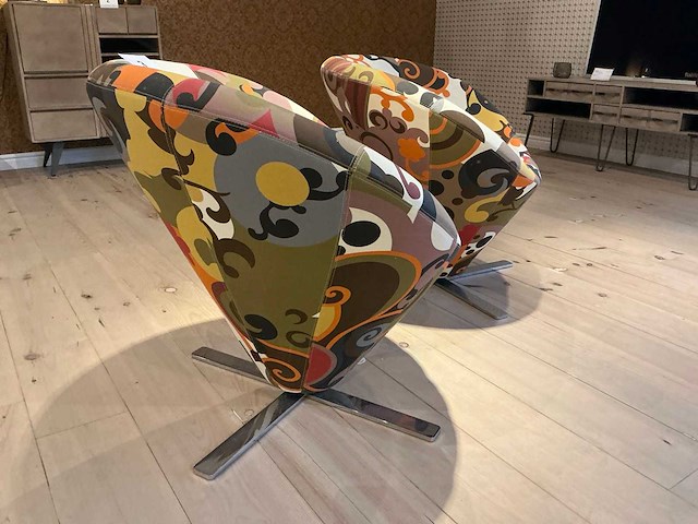 Bosal retro fauteuil (2x) - afbeelding 7 van  8