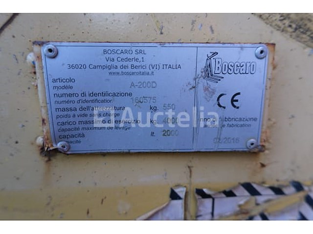Boscaro a-200d kantelkraantank - afbeelding 3 van  6