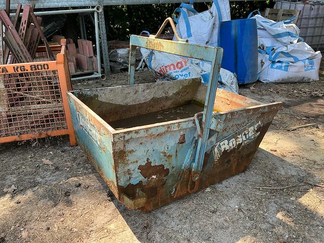 Boscaro a-50 300l kraanbak - puinbak - afbeelding 1 van  3