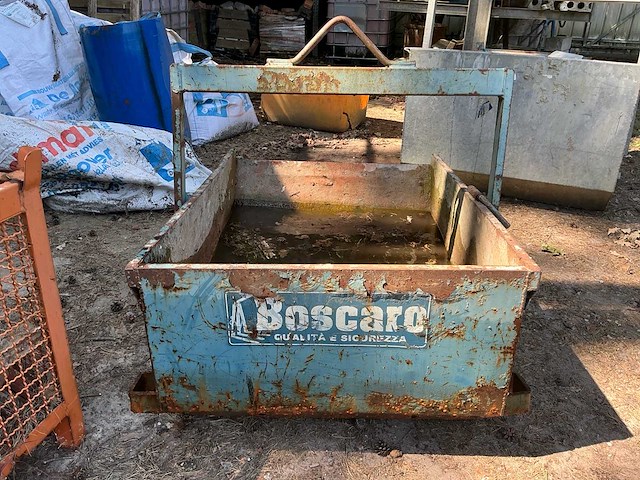 Boscaro a-50 300l kraanbak - puinbak - afbeelding 2 van  3