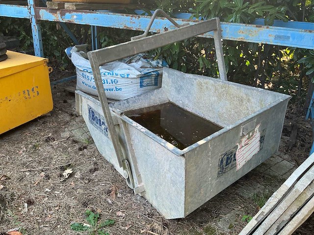 Boscaro a-50dzn 300l kraanbak - puinbak - afbeelding 2 van  4
