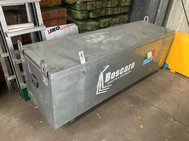 Boscaro grote metalen gereedschapskoffer - afbeelding 1 van  4