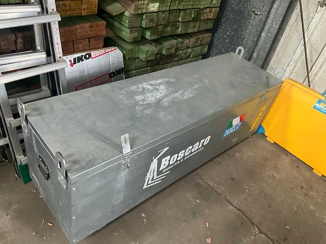 Boscaro grote metalen gereedschapskoffer - afbeelding 3 van  4