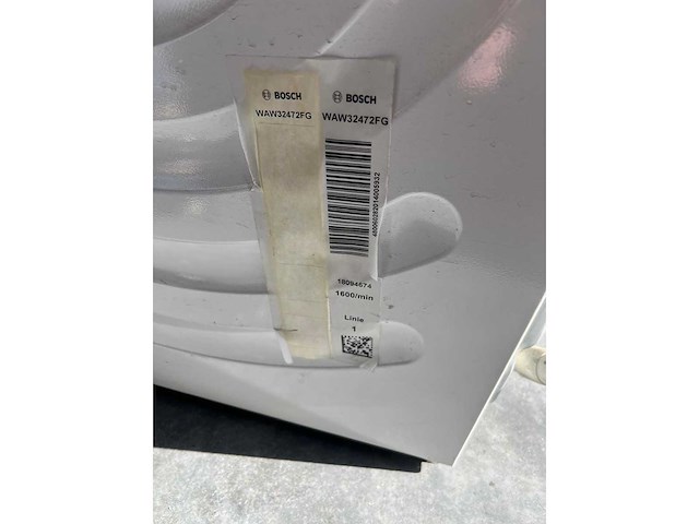 Bosch - waw32472fg - washing machine - afbeelding 2 van  3