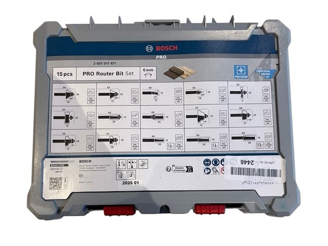 Bosch 15-delige frezenset - afbeelding 2 van  3