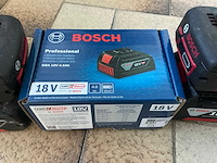 Bosch 18v accu (5x) - afbeelding 4 van  4