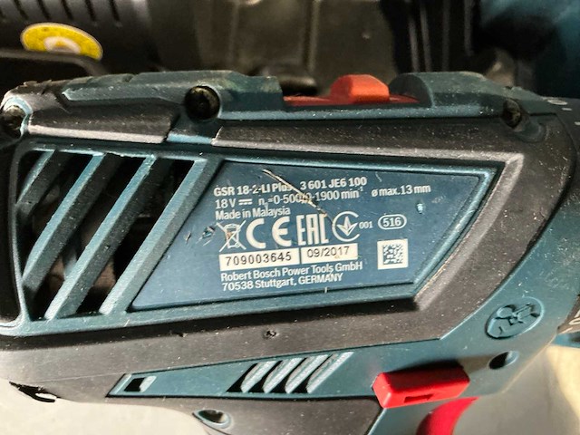 Bosch accu-boormachine (3x) - afbeelding 7 van  8