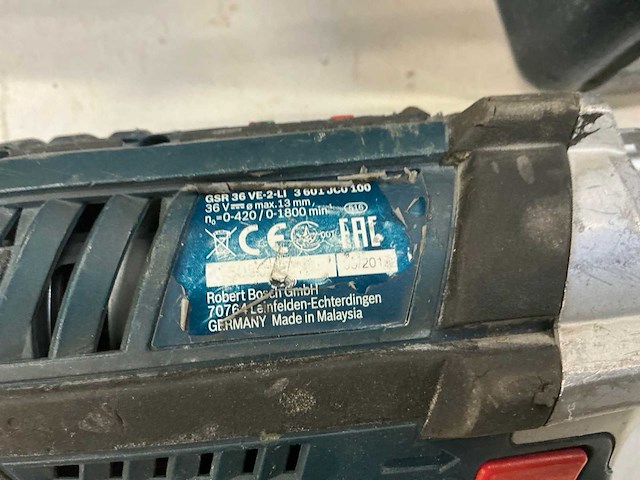 Bosch accu-schroefboormachine (3x) - afbeelding 3 van  8