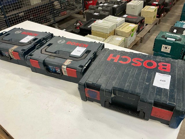 Bosch accu-schroefboormachine (3x) - afbeelding 8 van  8