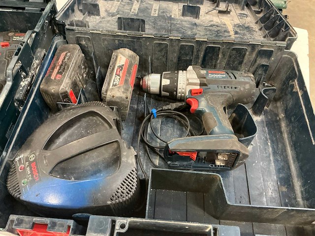 Bosch accu-schroefboormachine (3x) - afbeelding 2 van  8