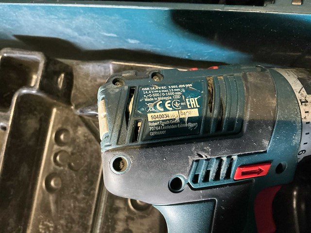 Bosch accu-schroefboormachine (4x) - afbeelding 5 van  9