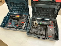 Bosch accugereedschap (2x) - afbeelding 1 van  8