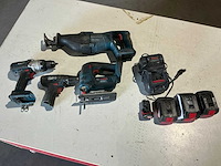 Bosch accugereedschap (4x) - afbeelding 1 van  12