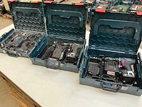Bosch accugereedschap (4x) - afbeelding 1 van  11