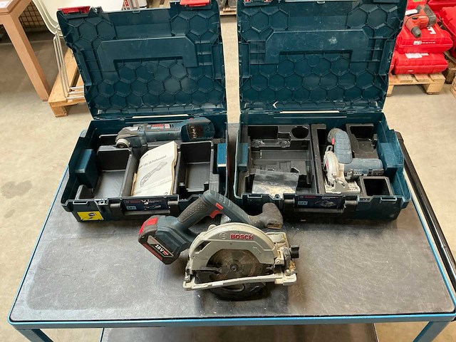Bosch accugereedschappen (3x) - afbeelding 1 van  11