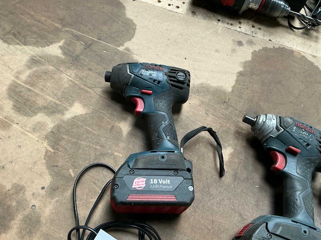Bosch accugereedschappen (3x) - afbeelding 3 van  9
