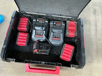 Bosch acculader (2x)