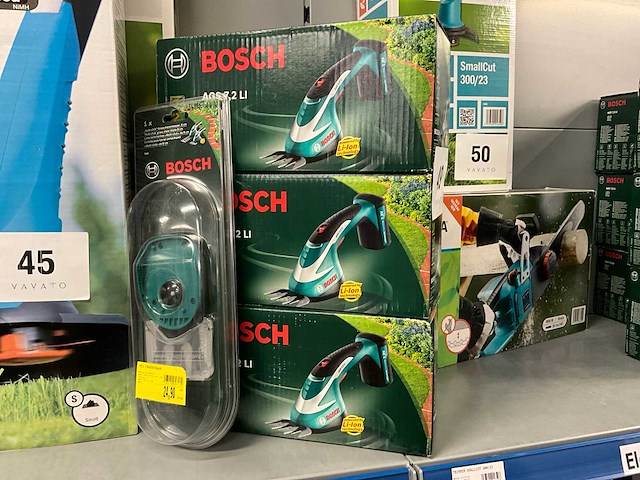 Bosch ags 7,2 li accu grasschaar (3x) - afbeelding 1 van  3