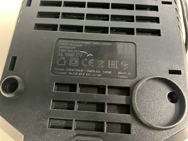 Bosch al 1860 cv batterijladers (5x) - afbeelding 3 van  4