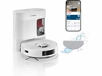 Bosch bcrd1w spotless+ - robotstofzuiger en dweil, anti-klitte