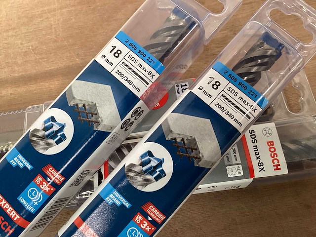 Bosch betonboor 18 x 340 mm, sdsmax (4x) - afbeelding 2 van  5