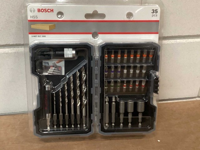 Bosch bit- en borenset 35 delig (4x) - afbeelding 1 van  4