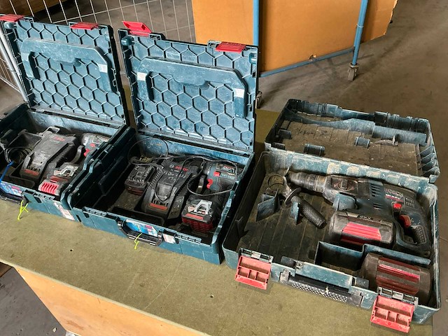 Bosch boormachine (3x) - afbeelding 1 van  8